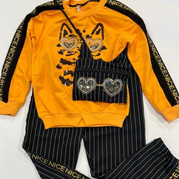 Girl's set Brand New Size 2Y,3Y,4Y, 5Y - Picture 1 of 11